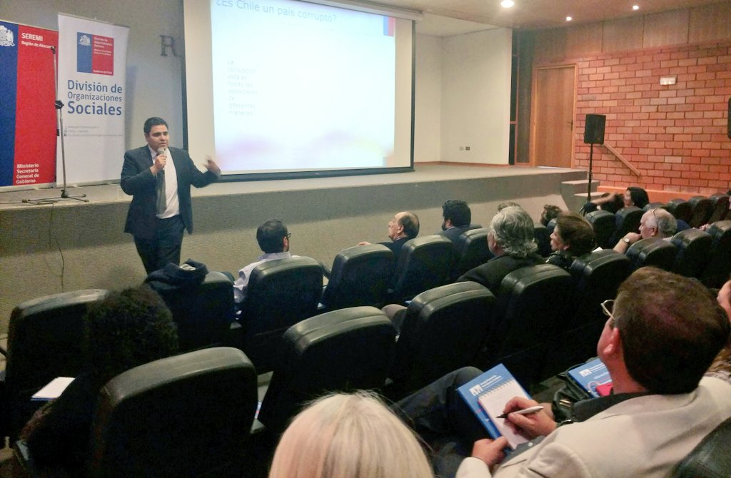 Comisión de Probidad y Transparencia realiza seminario sobre participación, transparencia y probidad en Región de Atacama