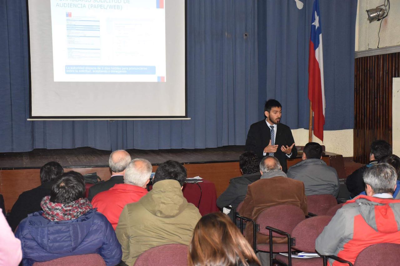 Capacitación Lobby Municipalidad de Yumbel