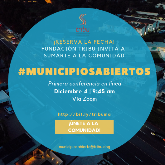 Primera conferencia en línea de comunidad #MunicipiosAbiertos