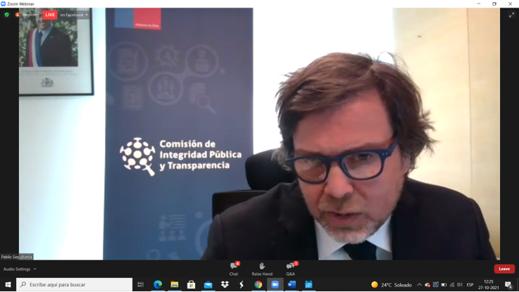 Comisión de Integridad Pública y Transparencia participa en el Lanzamiento del Informe Nacional del Observatorio Ciudadano de Corrupción.
