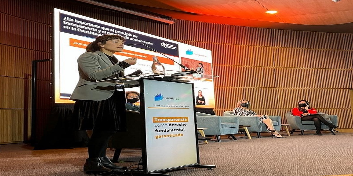 Ministro Jackson y Secretaria Ejecutiva exponen en seminario internacional “Transparencia como Derecho Fundamental Garantizado”