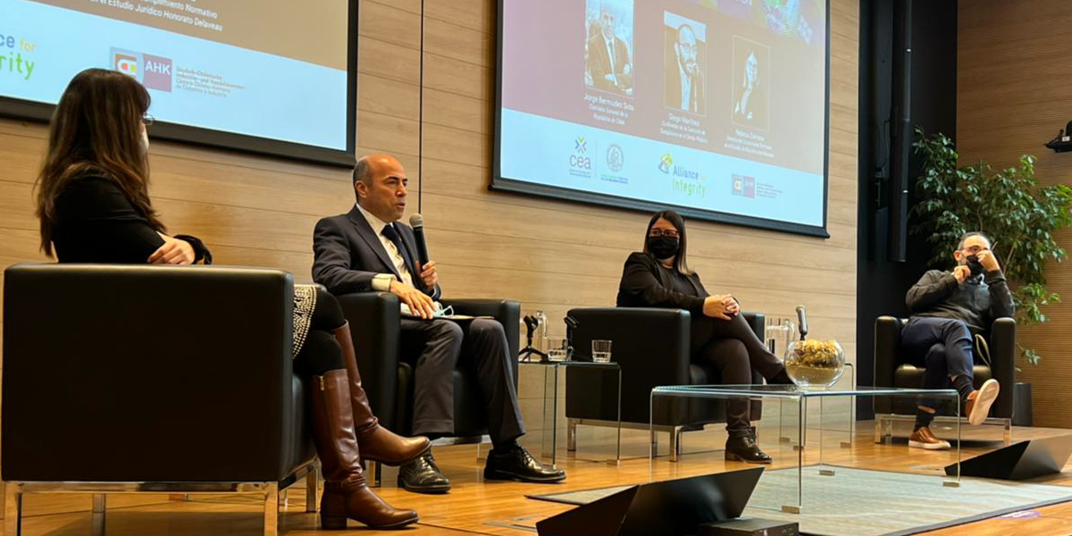 Secretaria Ejecutiva modera seminario internacional anticorrupción