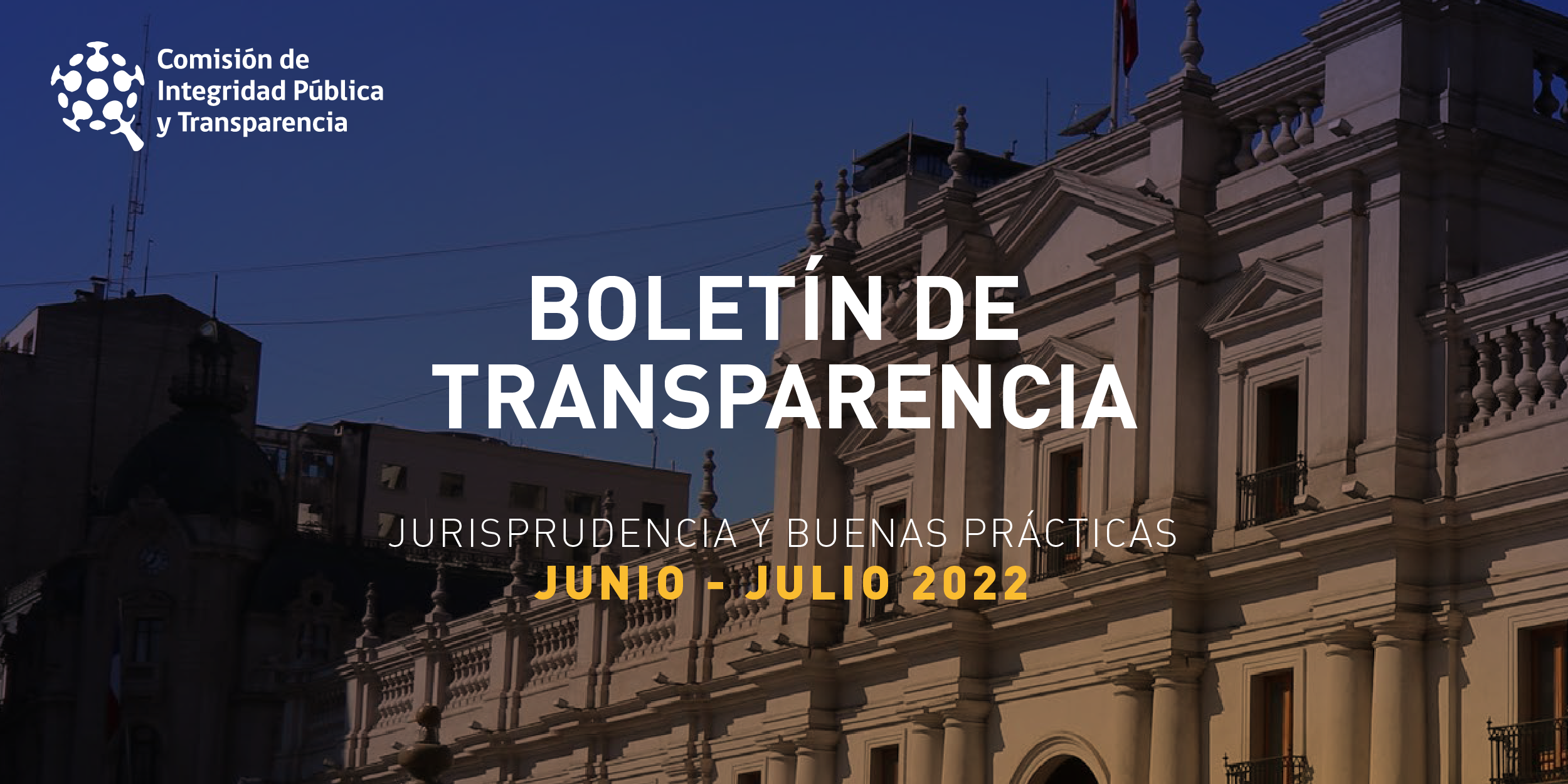Comisión lanza Tercer Número del Boletín de Transparencia