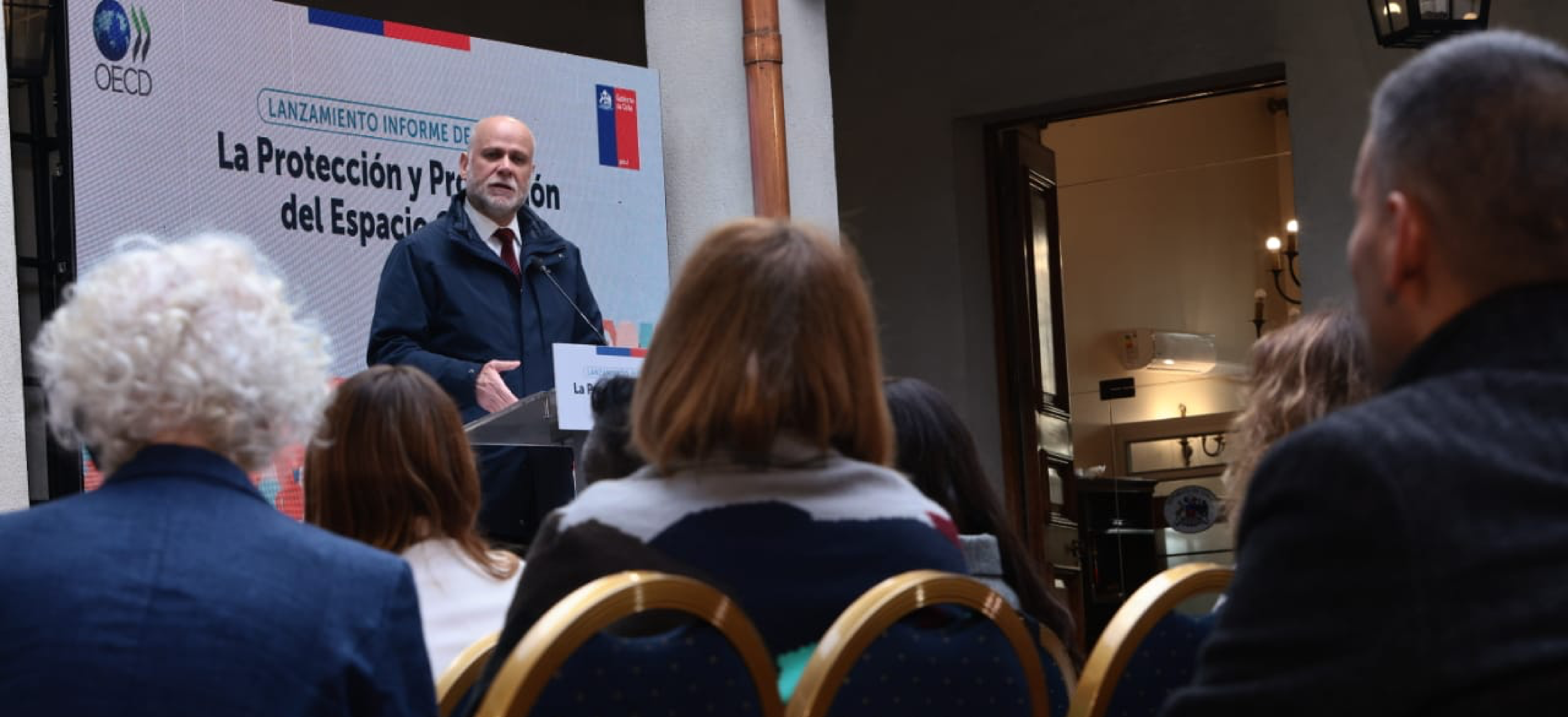 <strong>Ministro Elizalde releva lanzamiento en Chile de Informe OCDE sobre protección y promoción del espacio cívico</strong>