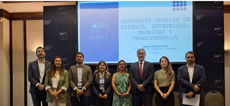 Comisión para la Integridad Pública y Transparencia interviene en Seminario del Minvu sobre Gestión de Riesgos, Integridad, Probidad y Transparencia
