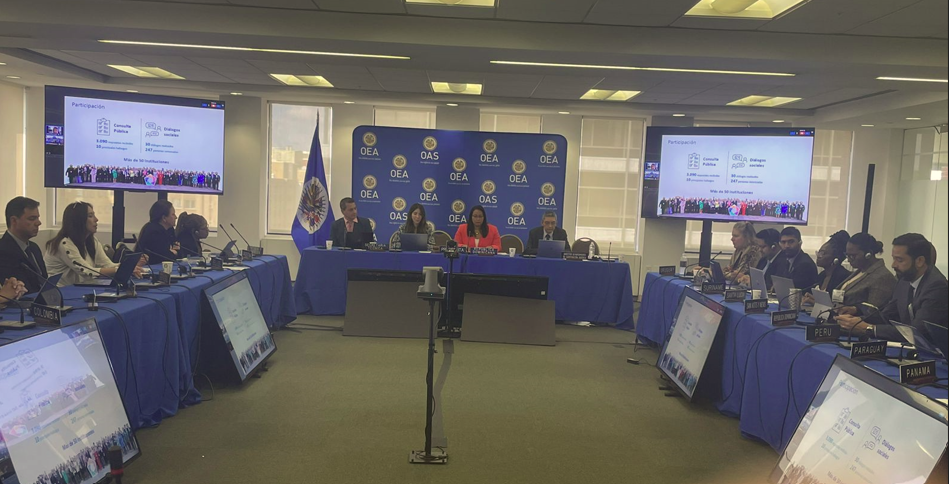 Presentan la Estrategia Nacional de Integridad Pública (ENIP) y su sistema de monitoreo en Foro MESICIC de la OEA