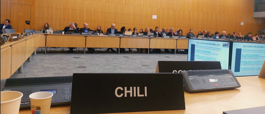 Segpres expone avances de la agenda de probidad y transparencia del Gobierno ante la OCDE