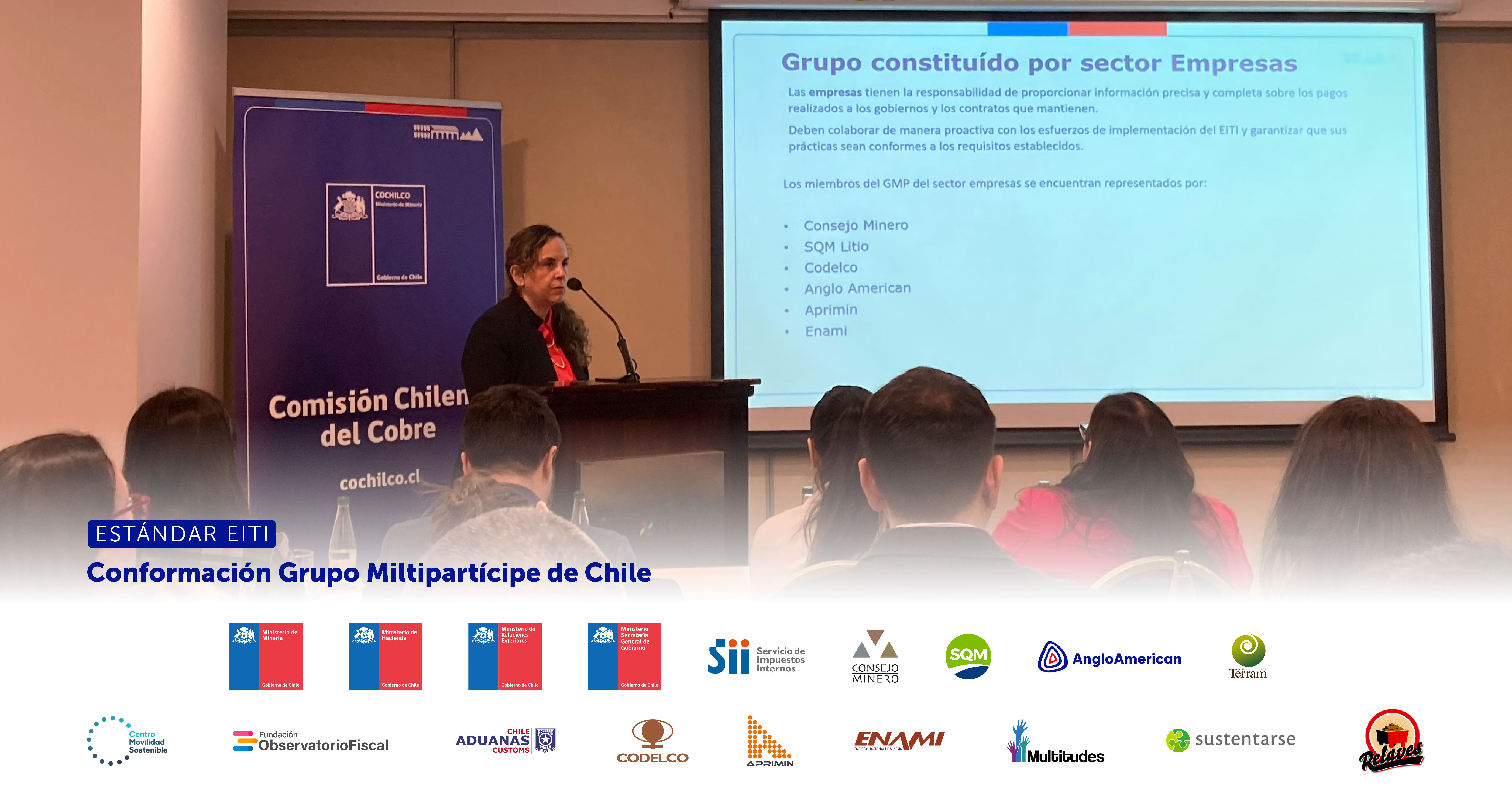 Primera reunión del Grupo Multipartícipe para la adhesión de Chile al Estándar EITI sobre transparencia minera 
