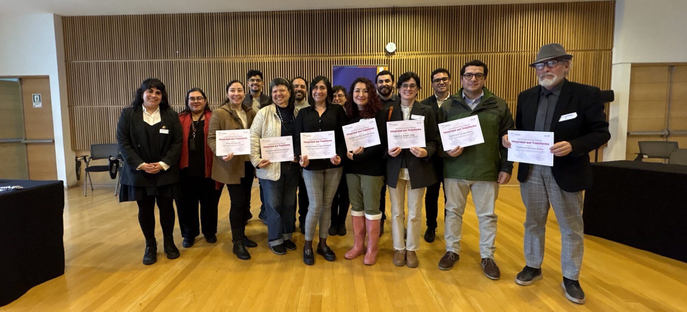 Cierre de la capacitación “Integridad que transforma” 