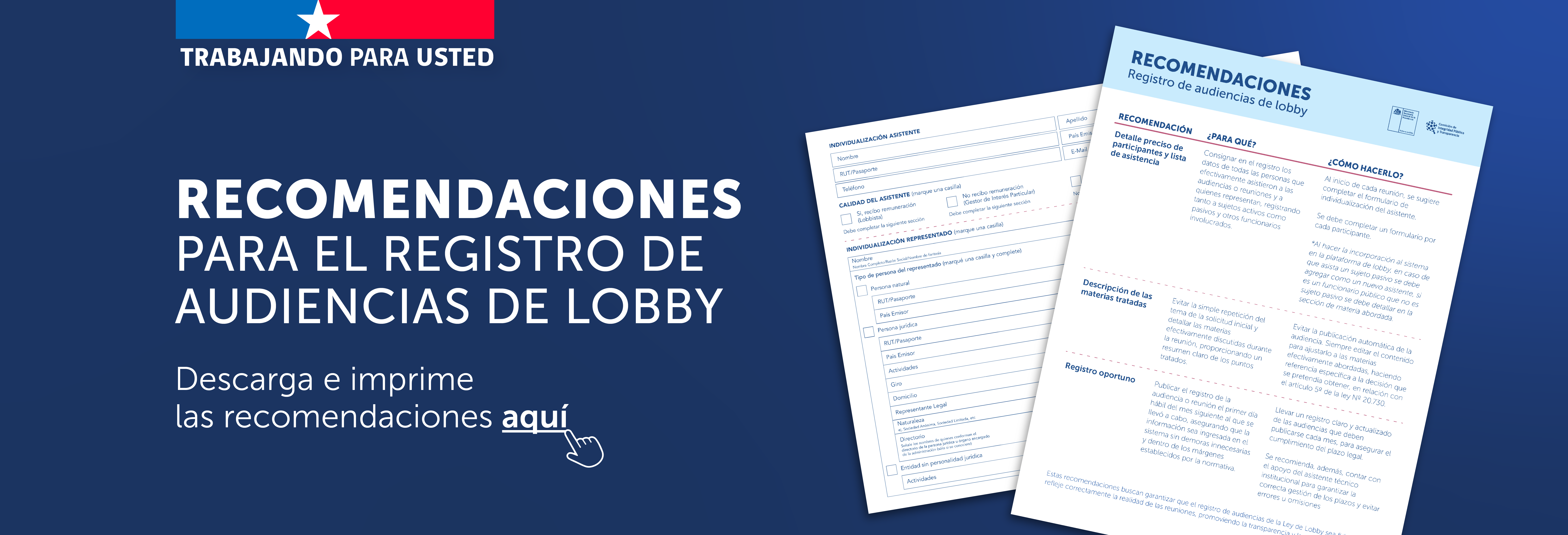 Recomendaciones Lobby